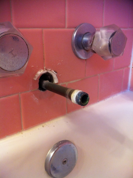 Removed Faucet 