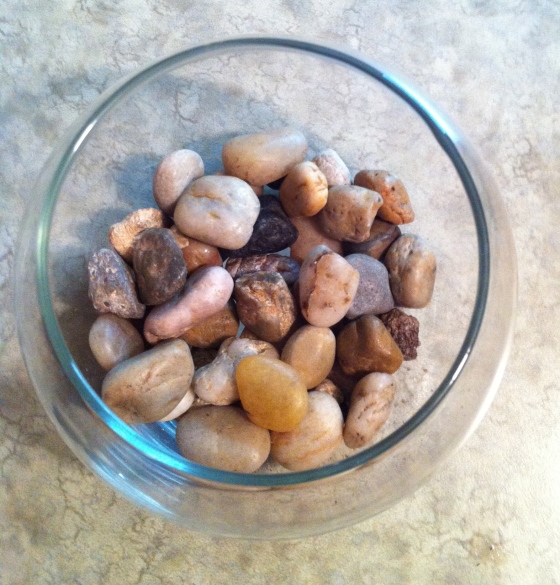 Rocks Small Fish Bowl